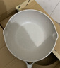 明爵不粘锅炒锅家用麦饭石炒菜锅少油烟平底煎炒锅电磁炉燃气灶通用 【套装】炒锅+硅胶铲 32cm 实拍图