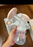 新贝 吸奶器 手动2档吸力 防逆流吸乳器 按摩无痛吸力大挤奶器8610 实拍图