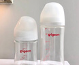 贝亲（Pigeon）新生儿玻璃奶瓶套装(160mlS号奶嘴+240mlM号奶嘴) 1-3个月 实拍图