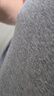 七匹狼背心男士100%纯棉修身弹力百搭打底汗衫男 灰色L 实拍图