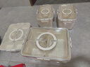 禧天龙pet保鲜盒手提便携水果盒大容量保鲜食品级户外露营野餐盒三分格 实拍图