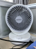 艾美特（AIRMATE）空气循环扇家用节能小型落地电风扇四季循环对流换气桌面小风扇大风量宿舍台式摇头轻音电扇 X28 实拍图