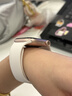 Apple/苹果 Watch Series 10 智能手表GPS款46毫米玫瑰金色铝金属表壳淡桃粉色运动型表带M/L MX2A3CH/B 实拍图