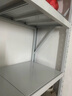 实邦仓库货架仓储置物架轻型家用库房仓库储物铁架子金属快递货架子钢 白色-4层-主架（送安全栓） 经济款120KG/层长120*宽40*200cm 实拍图
