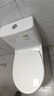 箭牌（ARROW）T32抽水马桶虹吸坐便器小尺寸座便 小户型坐厕AEB12616L 400坑距 实拍图