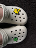 卡骆驰（CROCS）檀健次同款经典洞洞鞋轻便百搭男沙滩鞋包头拖鞋10001 骨白色-2Y2 37 (230mm) 38 实拍图