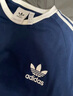 阿迪达斯 （adidas）三叶草 男子3-STRIPES TEE运动 短袖上衣IA4850 A/S码 实拍图
