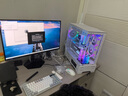 ROG夜魔机械键盘 无线/蓝牙三模游戏键盘75配列 键盘 RGB热插拔客制化Gasket结构OLED屏键盘 月耀白 雪武白轴 实拍图