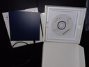 绿联 8倍速 USB外置光驱刻录机DVD  移动光驱 外置刻录一体 适用笔记本电脑台式机外接光驱便携 【Type-C线款】轻音读碟 即插即用 实拍图