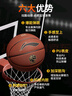 李宁（LI-NING）篮球967防尘耐磨PU7号篮球室外水泥地成人学生专业比赛训练七号球 实拍图