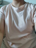 顶瓜瓜睡衣女纯棉春夏套头女可外穿短袖家居服套装 欲晚桔撞灰女 165 实拍图