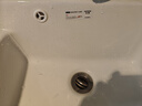 帝鹏陶瓷一体盆洗衣池洗衣盆带搓板洗漱台阳台卫生间洗脸洗手盆洗衣槽 71*48左搓衣盆+下水器套装 实拍图