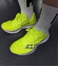SAUCONY菁华15跑鞋男轻量缓震透气专业运动训练运动鞋Kinvara 15 荧光绿兰220 46 实拍图