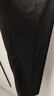 柒牌【瞬间凉感】男装西裤男春夏含竹纤维商务通勤西装长裤子 黑色 37 (185) 96A（2.94尺） 实拍图
