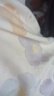 鲸鱼阿唔 夏季婴儿衣服纯棉短袖连体衣女男宝宝哈衣爬爬服0-2岁婴 紫色花朵 73cm 实拍图
