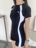 安踏（ANTA）泳衣女士连体平角游泳衣女遮肚防晒显瘦保守抗氯速干温泉运动泳装 实拍图