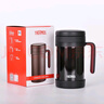 膳魔师（THERMOS）保温杯子500ml带茶漏真空不锈钢桌面马克咖啡泡茶杯TCMF-501 BK 实拍图