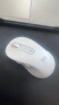 罗技（Logitech）优选系列M650无线蓝牙鼠标 办公蓝牙静音鼠标Mac苹果ipad鼠标人体工学双模鼠标大小手可选男女通用 M650大手型 白L（M750入门款） 实拍图