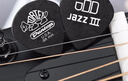 DUNLOP邓禄普吉他拨片jazz3小乌龟民谣扫弦电吉他速弹 黑色1.14mm8片装 实拍图
