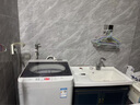松下（Panasonic）【吴磊推荐】波轮洗衣机全自动10公斤大容量  抗菌除螨羽绒羊毛洗内衣洗衣机国家补贴XQB100-Q17CR 实拍图
