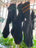 蕉内（Bananain）【王一博同款】311D男士棉袜子7A抗菌防臭透气运动短中筒秋冬4双 【短筒】黑橙+黑绿+黑白+黑蓝 实拍图