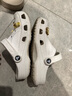 卡骆驰crocs洞洞鞋贝雅男鞋女鞋轻便耐磨一脚蹬拖鞋休闲鞋|10126 白-100 37 /38(230mm) 实拍图