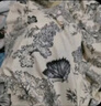 浪莎中国风睡衣女高级感水墨印花长袖仿棉质小众可外穿家居服套装 XL 实拍图