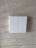 Aqara智能开关D1单火双键 已接入苹果HomeKit 智能家居 遥控开关 白色 实拍图