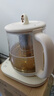 小熊（Bear）养生壶 1.5L煮茶壶煮茶器 玻璃花茶壶 316不锈钢恒温水壶烧水壶电热水壶 YSH-E15M1 实拍图