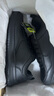 斯凯奇（Skechers）男鞋休闲皮鞋商务通勤黑色工作鞋简约百搭黑色运动板鞋210835 全黑色/BBK 41.5 实拍图