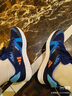 adidas adizero RC 4训练备赛竞速轻盈薄底日常体测跑鞋阿迪达斯   深蓝/浅蓝/粉   43 实拍图