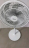 美的（Midea）【飓风节能】七叶柔风立式电风扇/家用轻音落地扇/台式小型风扇/大风力遥控定时摇头风扇SAH35BSJ 实拍图