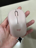 罗技（Logitech）M221轻音鼠标 无线鼠标 办公鼠标 对称鼠标 带无线微型接收器 茱萸粉 实拍图