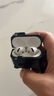 创思米 适用于AirPods Pro二代保护套pro2防摔磁吸保护壳苹果无线蓝牙耳机套防丢分体式智能弹盖 白色 实拍图