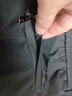 啄木鸟冰丝裤子男宽松2025夏季薄款直筒速干弹力男士休闲裤潮流运动长裤 黑色(冰丝高弹) 40 (建议200-220斤) 实拍图
