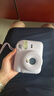 富士（FUJIFILM）拍立得mini12 mini11/7/9升级款 相纸一次成像相机拍照生日送礼物 Mini12 鸢尾紫（现货） 官方标配+Ins风相框+相册+水晶壳 实拍图