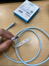 ANKER安克 充电线苹果mfi认证适用iphone11/12/13/14手机充电器3Atype-c转lightning快充数据线 1.8m蓝 实拍图
