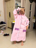 柠檬宝宝儿童雨衣男童小学生雨披女童幼儿园雨具中大童带书包位雨衣 实拍图