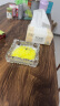 宫薰 新中式透明烟灰缸玻璃家用客厅创意摆件茶几桌面 方形烟灰缸12cm 实拍图