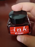 百乐（PILOT）非碳素墨水不堵笔 钢笔用墨水瓶装30ml INK-30-R原装进口红色  实拍图
