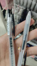 斑马牌（ZEBRA）十周年纪念版学霸顺利笔 0.5mm子弹头按动中性笔 学生刷题签字笔花朵刻度JJM88 黑色 5支装 实拍图