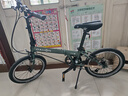 大行（DAHON）经典P8折叠自行车成人20英寸8速男女式通勤运动单车KBC083 消光灰绿【JD定制】 实拍图