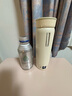 飞利浦 (PHILIPS)烧水杯电热水杯便携式烧水壶加热水杯旅行折叠电热水壶保温杯加热杯养生杯 0.42L 全新升级【恒温】烧水杯 杏色 实拍图