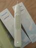 飞利浦（PHILIPS）【肖战推荐】电动牙刷钻石3系 生日礼物 成人情侣款送男生/女友 微泡水流 HX5161/05抹茶绿 实拍图