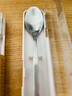 无印良品 MUJI 不锈钢便携餐具套装 户外 露营单人装两件套 筷子 勺子 银色 长38×宽20×高190mm 实拍图