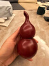 MPPMCK正宗小叶紫檀木小葫芦手把件绿檀文玩木雕工艺品把玩盘玩包浆解压 小叶紫檀葫芦手把件 实拍图