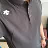 DESCENTE迪桑特TRAINING综训UPF50+防晒男士短袖POLO衫夏季 WT-白色 3XL (190/108A) 实拍图