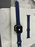 Apple/苹果 Watch Series 10 智能手表GPS款46毫米银色铝金属表壳丹宁色运动型表带M/L MX223CH/B 实拍图