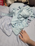 京东京造 进口兰精天丝四件套 60支莱赛尔A类床单款床上套件 1.5米床 杉蓝 实拍图