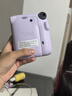 富士（FUJIFILM）拍立得mini12 mini11/7/9升级款 相纸一次成像相机拍照生日送礼物 Mini12 鸢尾紫（现货） 官方标配 实拍图